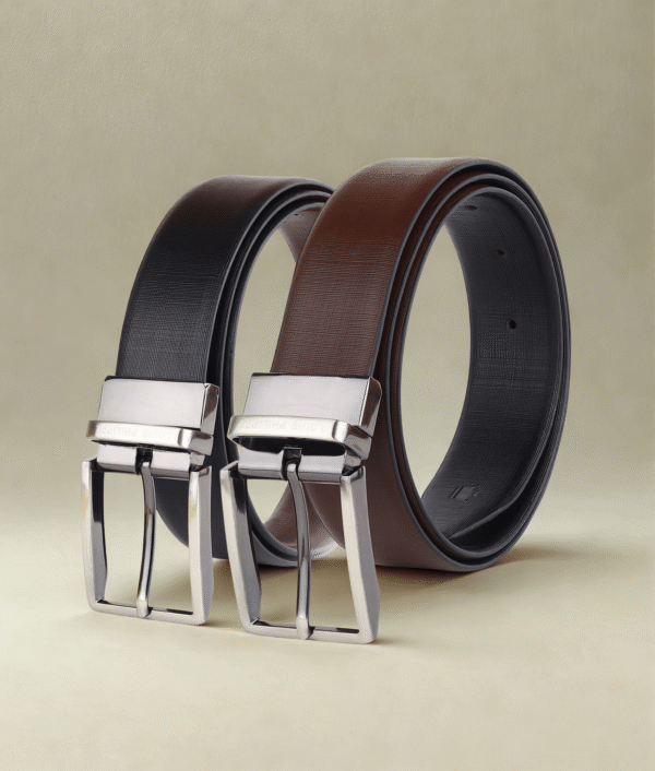 1 Carton - Louis Philippe 120 pieces Reversible Formal Belt - Size S,M,L and XL (A6)